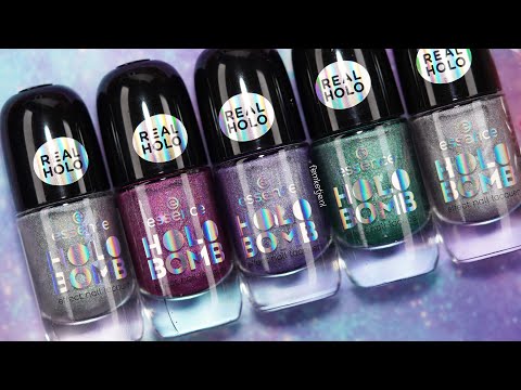 Essence HOLO BOMB effect nail polish 💅 - femketjeNL