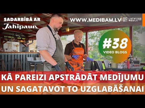 Medījuma sadalīšana un vakuumošana. Video bloga #38 epizode