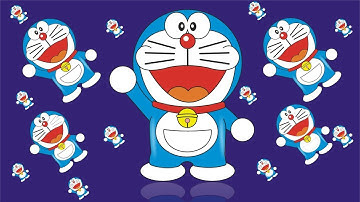 CorelDraw Tutorial - How to Draw Doraemon - Easy Step by Step Video Lesson