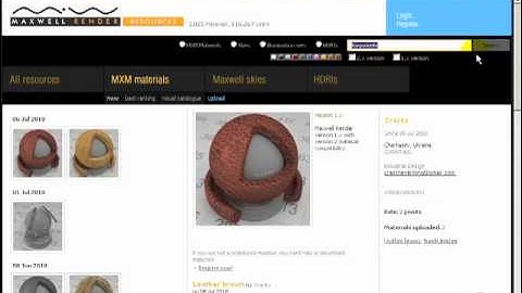 Maxwell Render Introduction 2: Web Resources pt 1