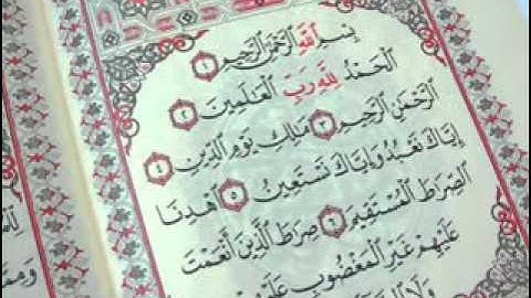 سورة الفاتحه ، تقليد الشيخ سعود الشريم