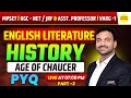 ENGLISH LITERATURE  HISTORY | MPSET | UGC NET / JRF &amp; ASSISTANT PROFESSOR BY TRIPATHI SIR