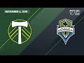 HIGHLIGHTS: Portland Timbers vs. Seattle Sounders FC | November 4, 2018
