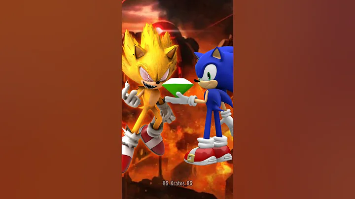 Fleetway Sonic vs Sonic Universe #edit #shorts
