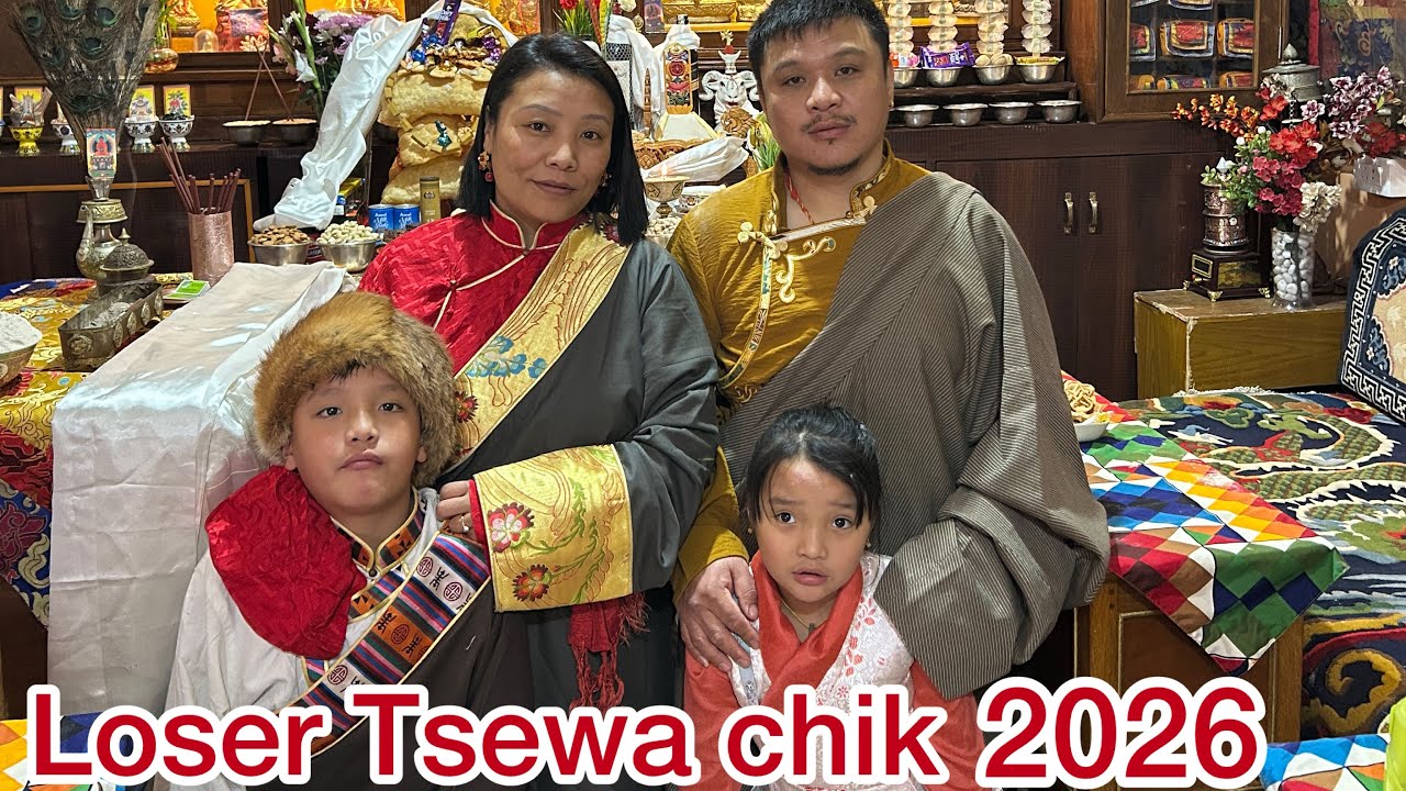 Loser Tsewa chik #sikkim #tibeetanvloggeer #2026 #losarfestival #losar