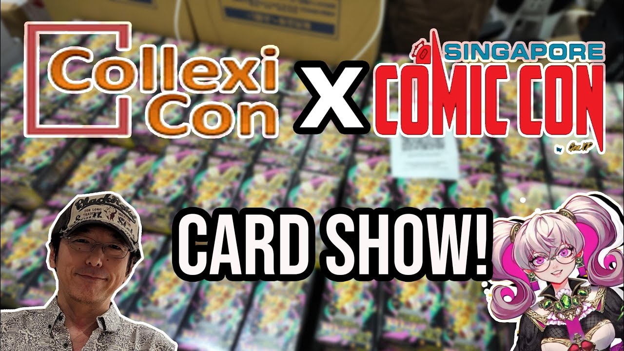 Singapore's DOUBLE Con?! Collexicon AND SG Comic Con!