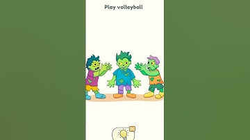 Dop2 | level 355 | play volleyball | delete one part | #dop2 #shorts #solve #trend @Sagar_mahaur|