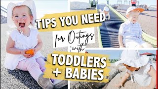 GOING OUT WITH TODDLERS THIS SUMMER | 5 Tips You Need to Get Out this Summer | The Carnahan Fam