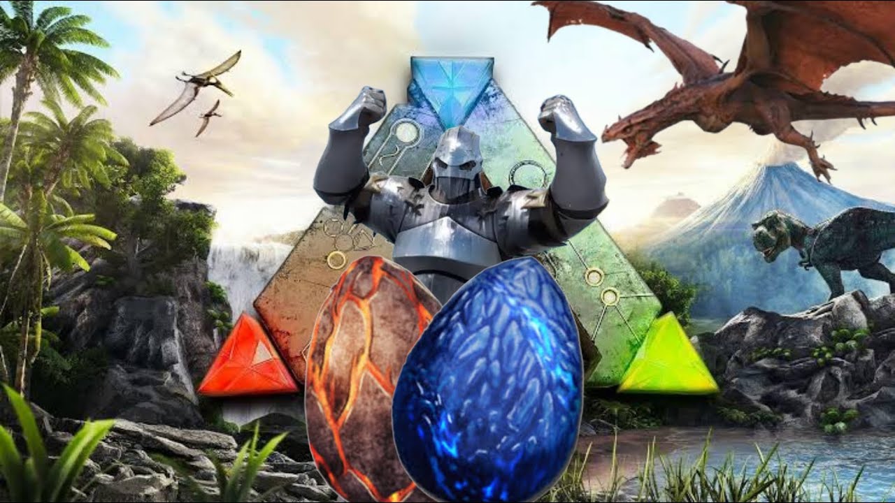 ark-survival-evolved-ragnarok-live-gameplay-hindi-hatching-dragon