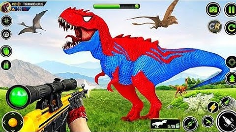 Wild Dino Hunting: Game 3D Dinosaur Games - Android Gameplay