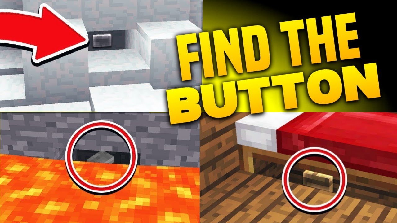 Minecraft Find The Button Challenge | Erkok - YouTube