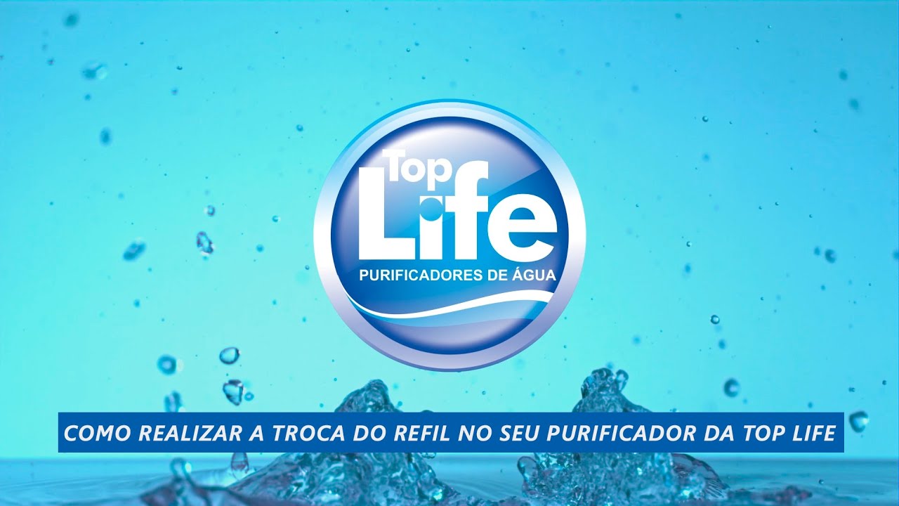 Top Life Como realizar a troca do refil no seu Purificador de Água da Top Life ...