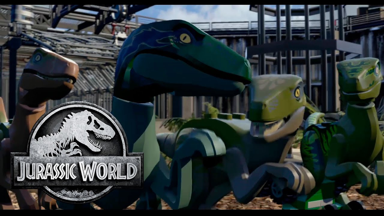 Indominus Rex Escape - Lego Jurassic World Playthrough Part 10 (No ...