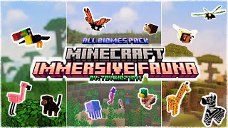 Minecraft PE Immersive Fauna addon BEST #1 animal pack 🌳 screenshot 3