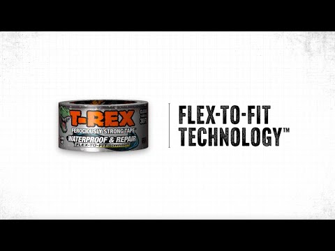 T-Rex<sup>®</sup> Tape-ology: Flex-to-Fit Technology™