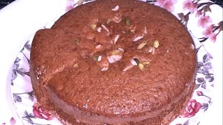 घरच्या घरी सोप्या पद्धतीने बनवा स्ट्रॉबेरी फ्लेवर कस्टर्ड केक - Strawberry Flavour Custard Cake