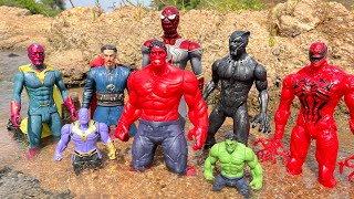 Avenger and ultraman toys- Spiderman, superman, ironman, batman, deap pool, captain, hulk, aquamen