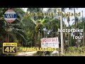 [4K] Moto-walk Maenam, Soi 1, Koh Samui 2021 | Walks in Thailand