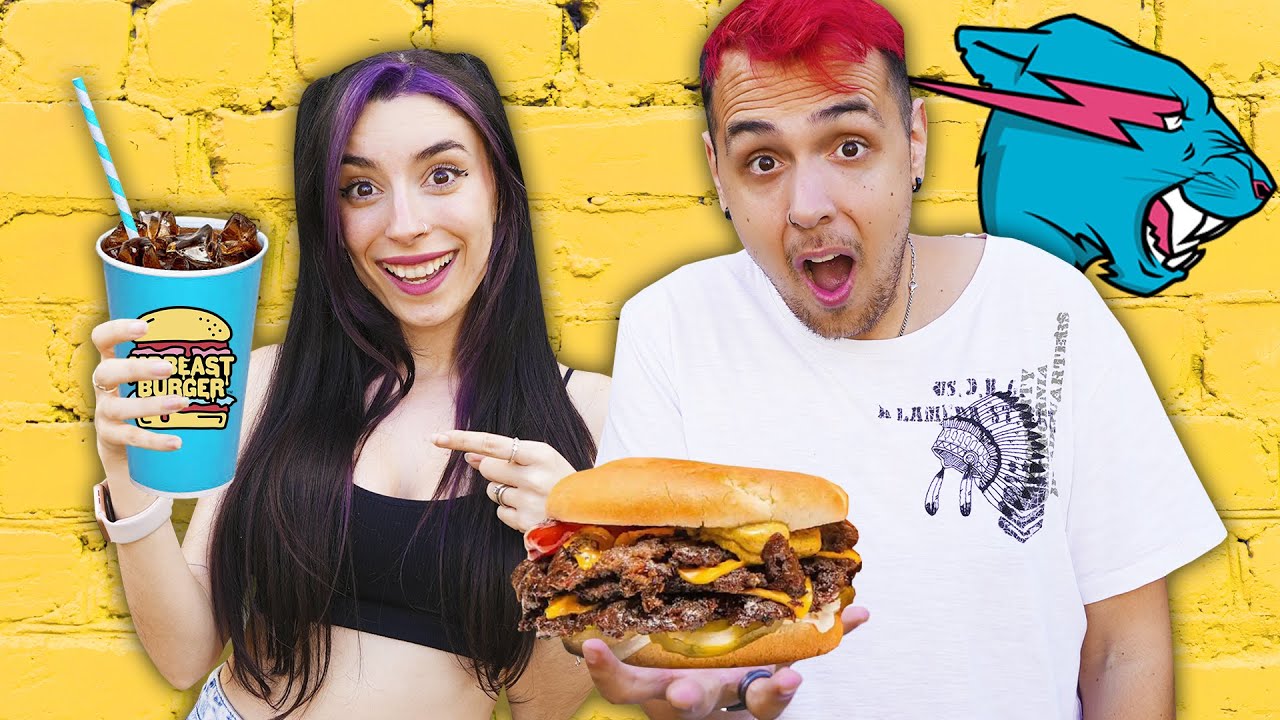 PROBAMOS LAS HAMBURGUESAS DE MRBEAST !! ¿SON TAN BUENAS?