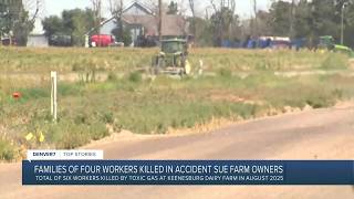 Families of dairy workers killed by toxic gas in Keenesburg file lawsuit