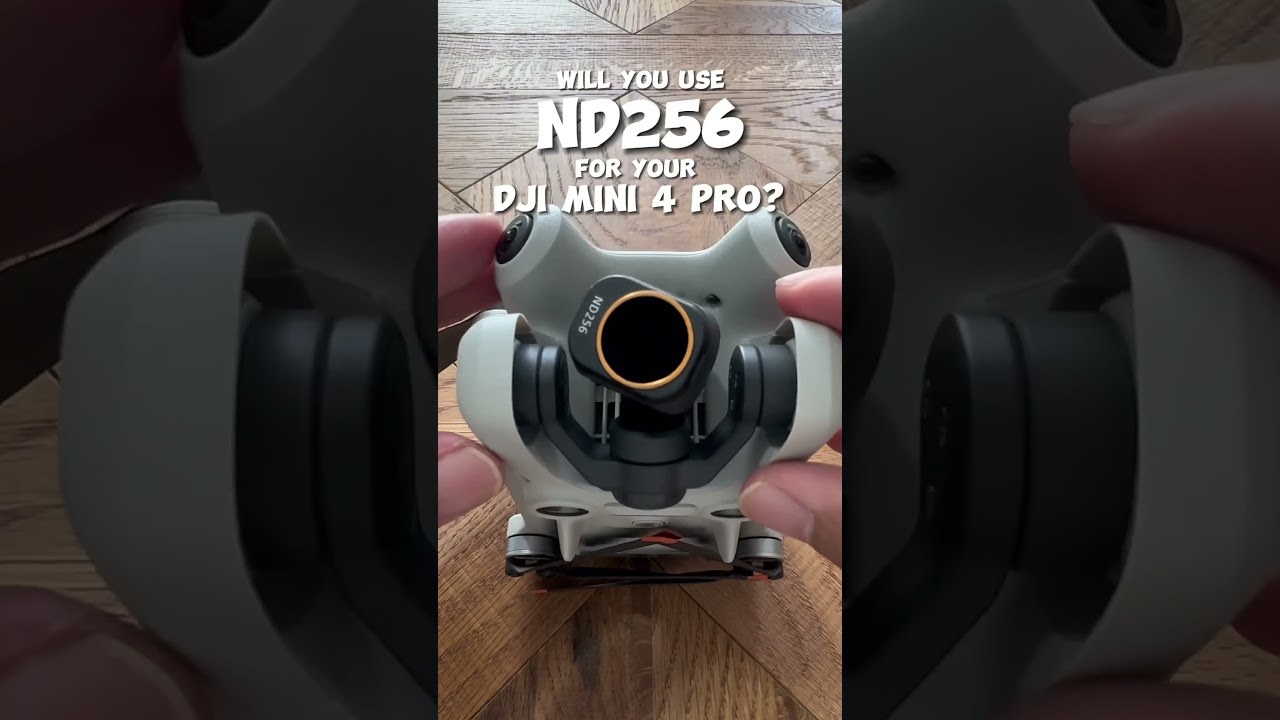 DJI Mini 4 Pro and ND256 Filter, usable for footages? 