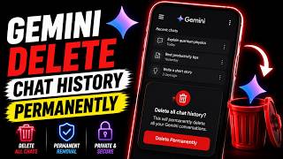 How to Delete Gemini Chat History Permanently (Complete Guide 2026)