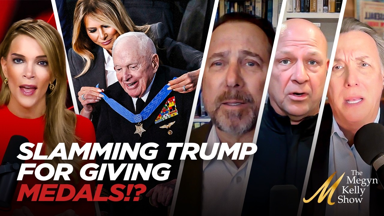 Leftists and Media Slam Trump For Giving Medals to Inspirational War Heroes, with RealClearPolitics