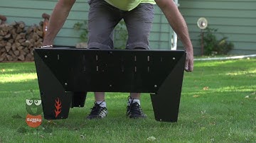 Stand Alone Portable Fire Pit - Firebuggz - Firebuggz.com