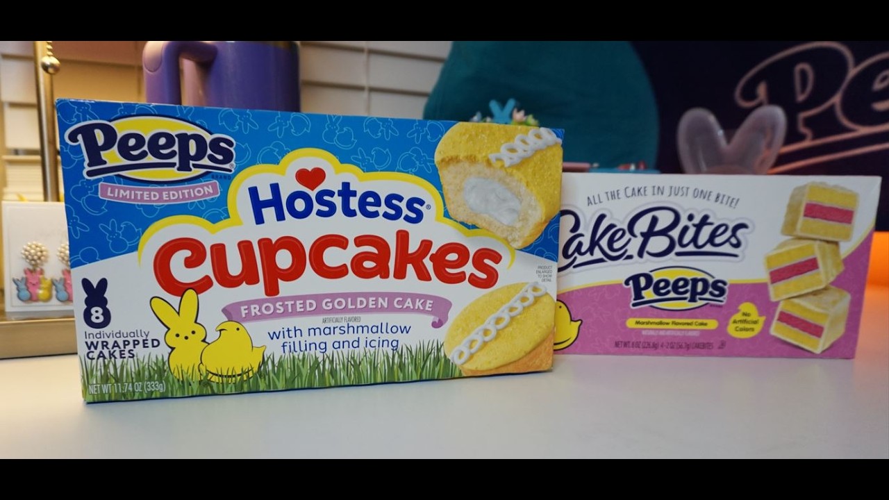 Peeps Hostess & Cake Bites Review