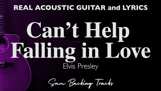 Can’t Help Falling in Love - Elvis Presley (Acoustic Karaoke)