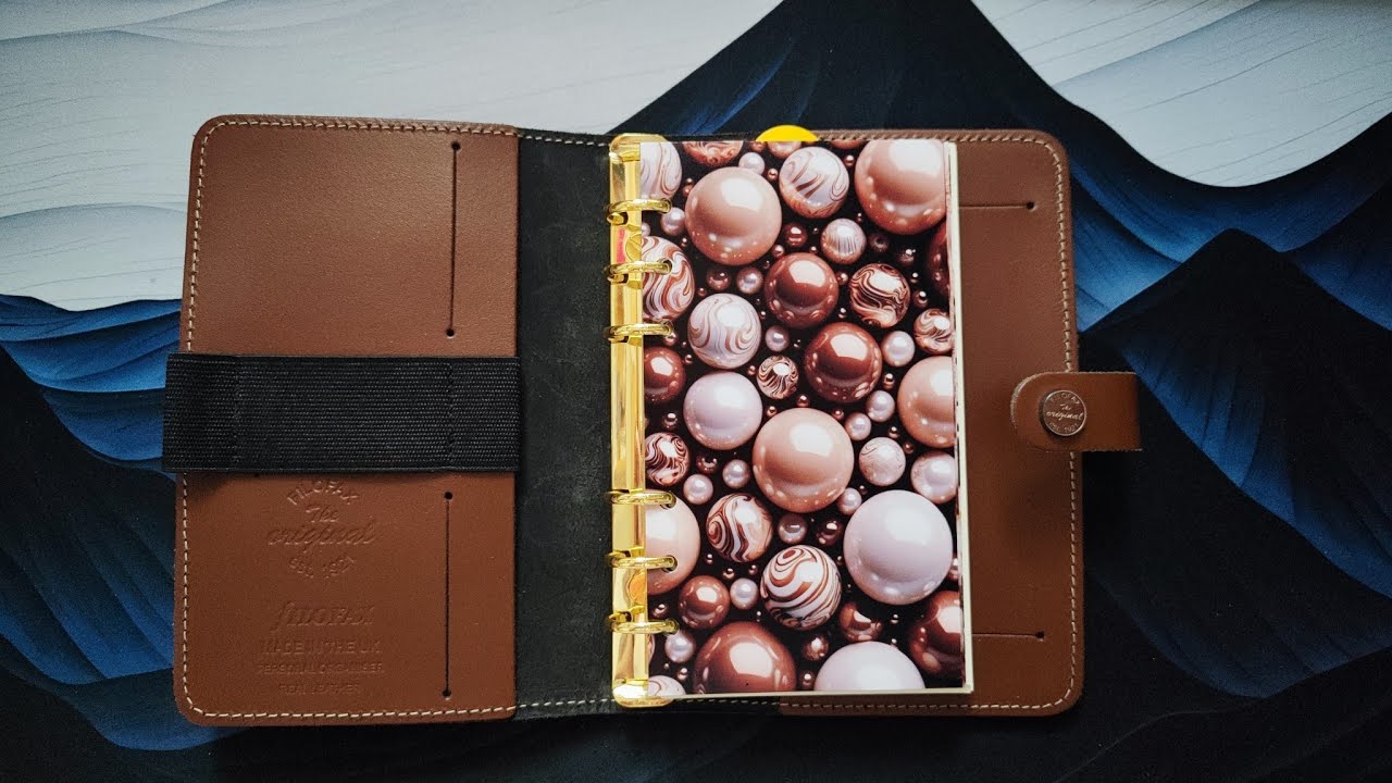 Замена колец в Filofax original personal. 