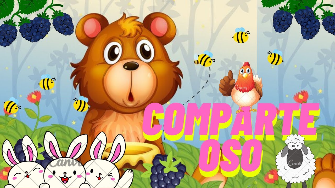 COMPARTE oso CUENTO infantil / cuentos CORTOS para DORMIR niños EN