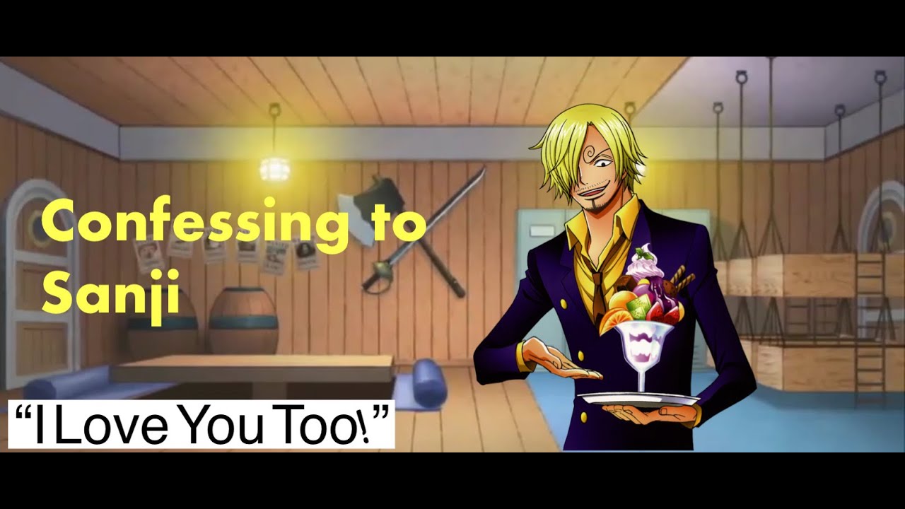 🎧Telling Sanji You Love Him [ASMR/One Piece] [Love Confession] [Cooking]