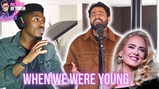 Gabriel Henrique Reaction 'When We Were Young' (Adele Cover) - There is no Diva he can't take on! ❤️