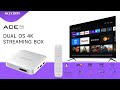 4K Dual OS(Andriod or Linux System)TV Box ACECONN ACE11 TVONAIR3+ platform 2GB 32GB BT Remote