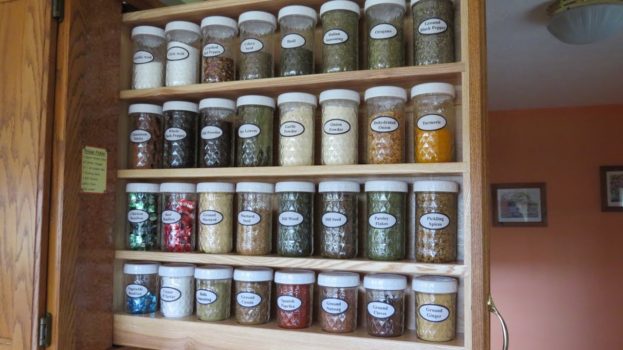 Kitchen Spice Rack Cabinet