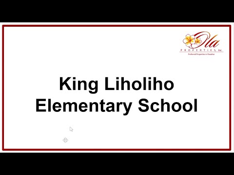 King Liholiho Elementary School