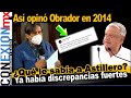 Obrador no veía con buenos ojos a Julio Astillero desde el 2014 ¿Qué opinaba?