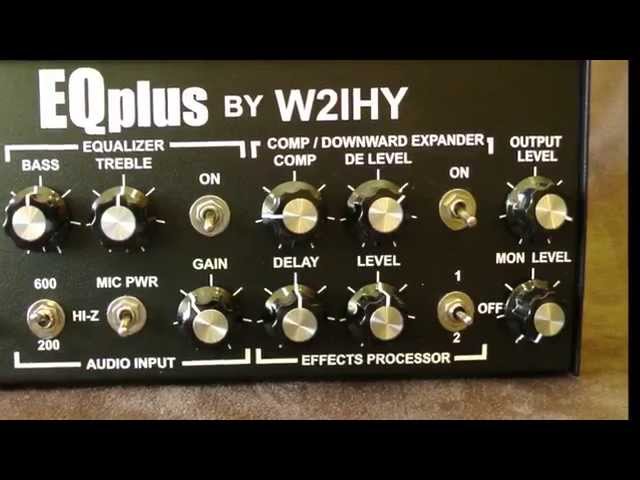 W2IHY Audio Equalizer EQ-8 Presentation (German) - YouTube