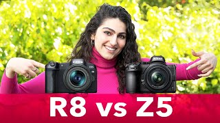 Canon R8 vs Nikon Z5 Camera Comparison, Which Is Better?
