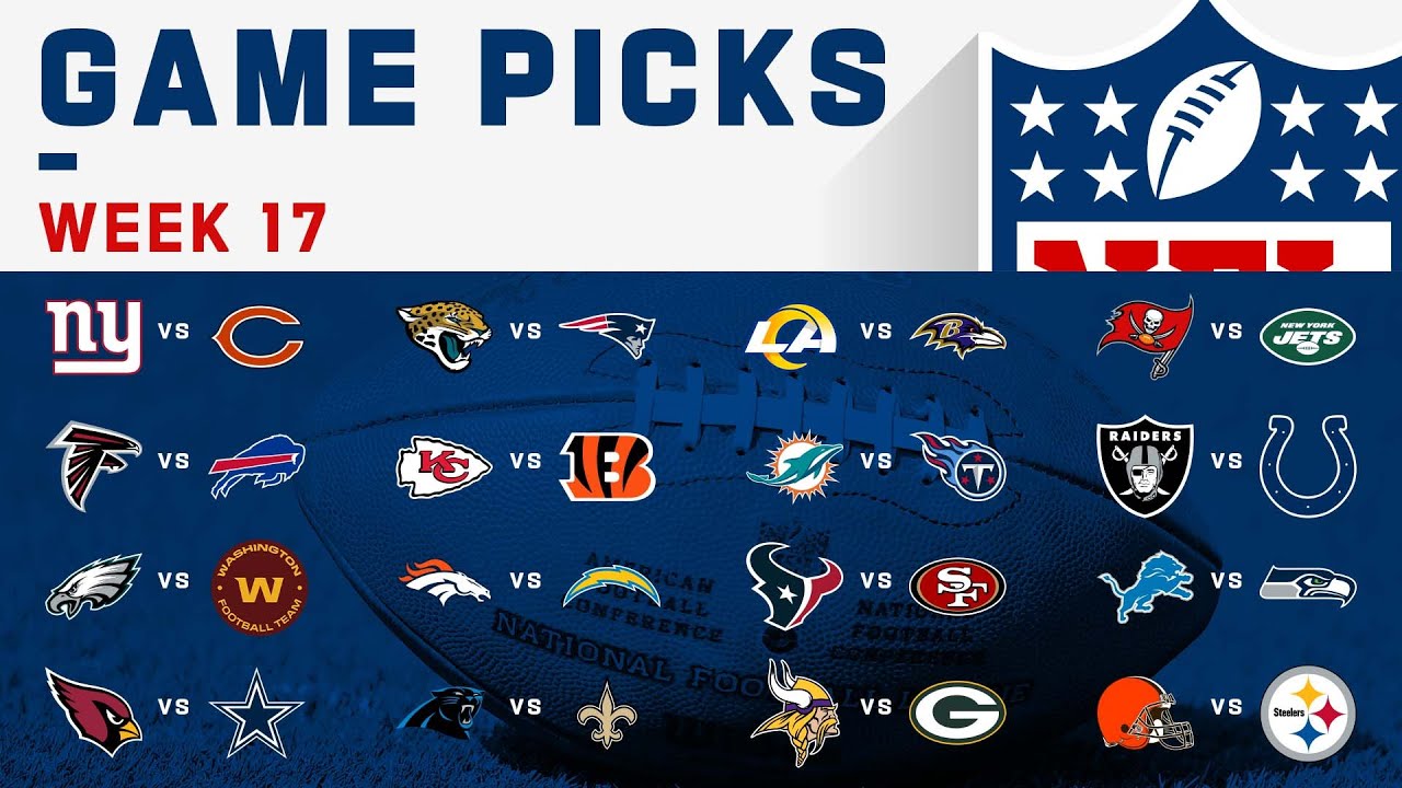 Week 17 Game Picks! GameDay View » Week 17 Game Picks! GameDay View »