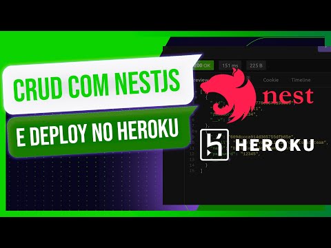 Criando CRUD com NestJS + Deploy no Heroku em 30 Minutos