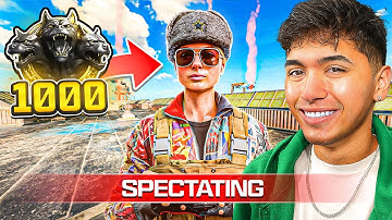 Spectating a LVL 1000 MASTER PRESTIGE on Rebirth Island