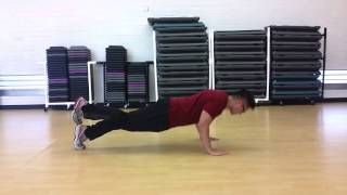 Push-up (Stacked Feet)