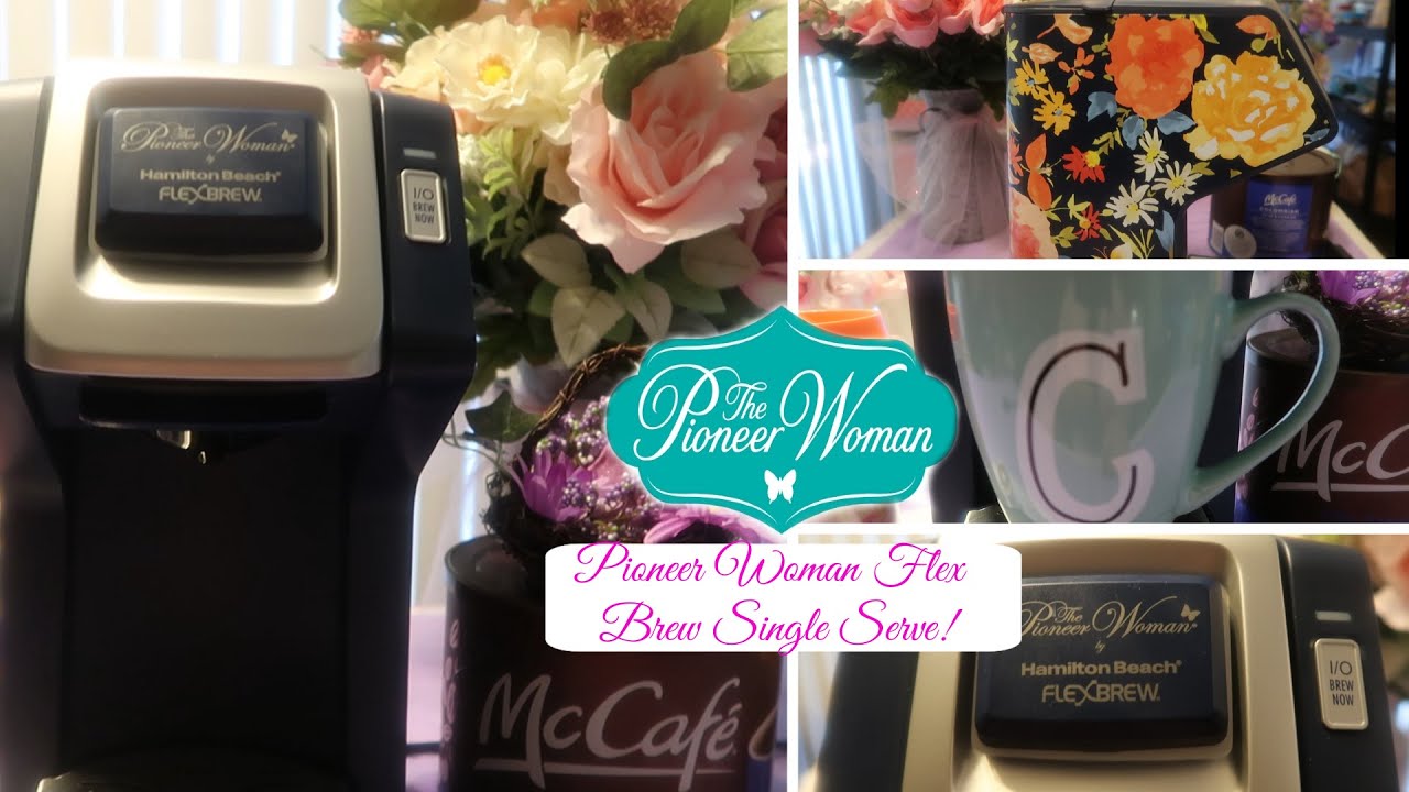 The Pioneer Woman 49932 Fiona Floral FlexBrew Single-Serve Coffee Maker by  Hamilton Beach