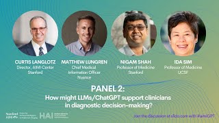 #AimiGPT | Panel 2: How might LLMs/ChatGPT support clinicians in diagnostic decision-making?