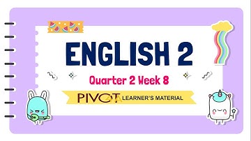 ENGLISH 2 Q2 W8 SEQUENCING EVENTS AND MAKING PREDICTIONS