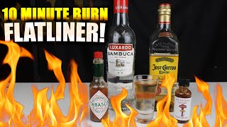 10 MINUTE BURN FLATLINER SHOT! screenshot 2