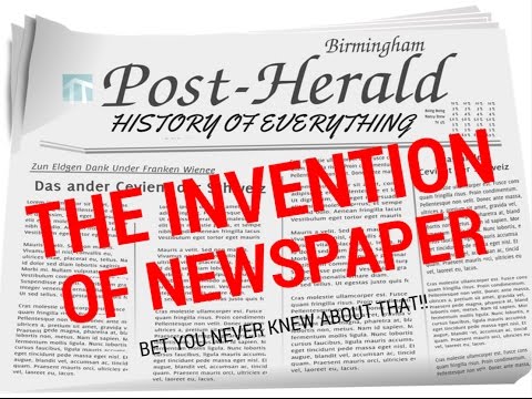 development of newspaper