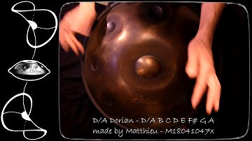 D "Mixolydian" 9 - D Mixolydian / A Dorian heptatonic - Shellopan by Matthieu